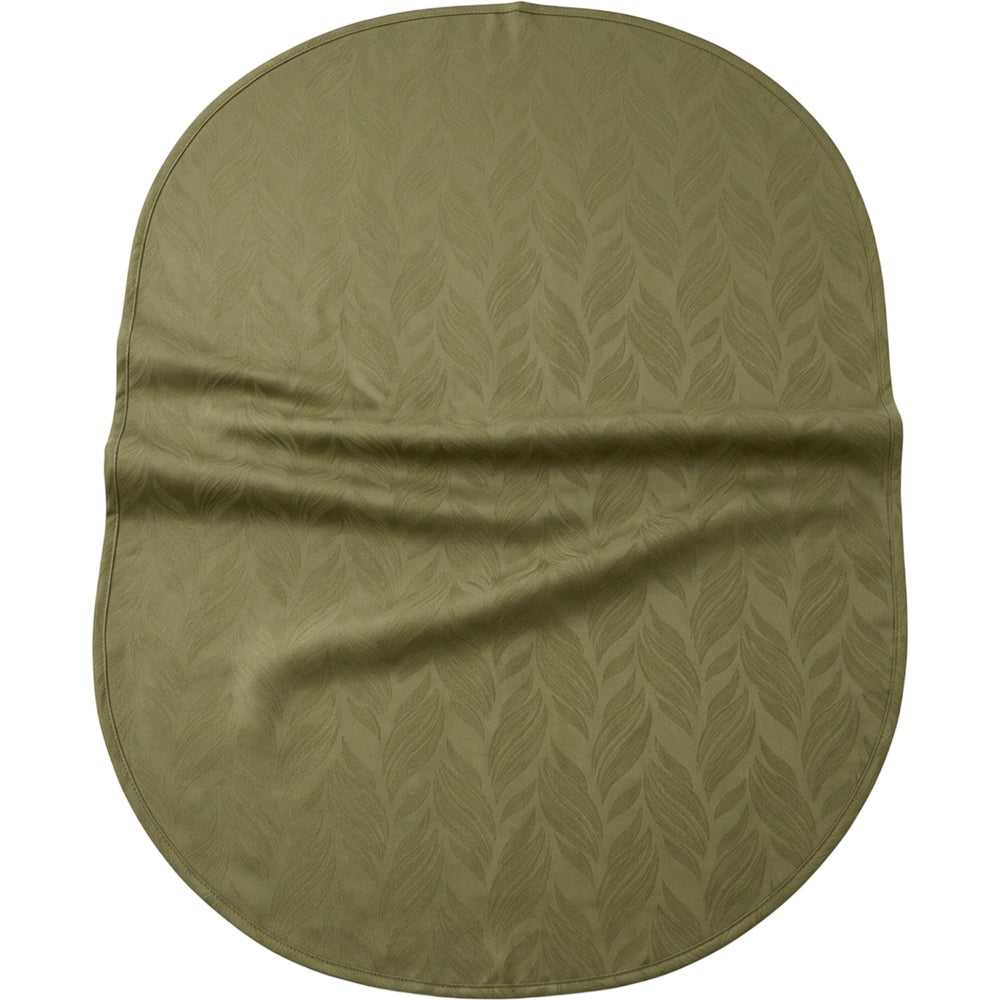 Fbknd Reedvale Oval Tablecloth Olive 150 x 220 cm