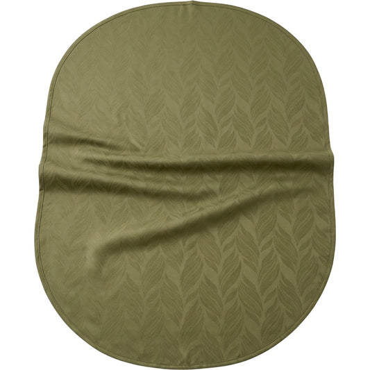 Fbknd Reedvale Oval Tablecloth Olive 150 x 220 cm